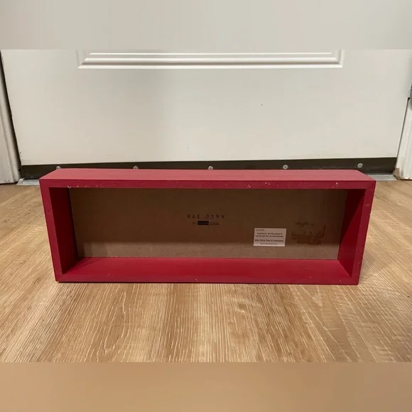 Rae Dunn Wooden Sign - Red Stars & Stripes with American Flag - Picture 2 of 2